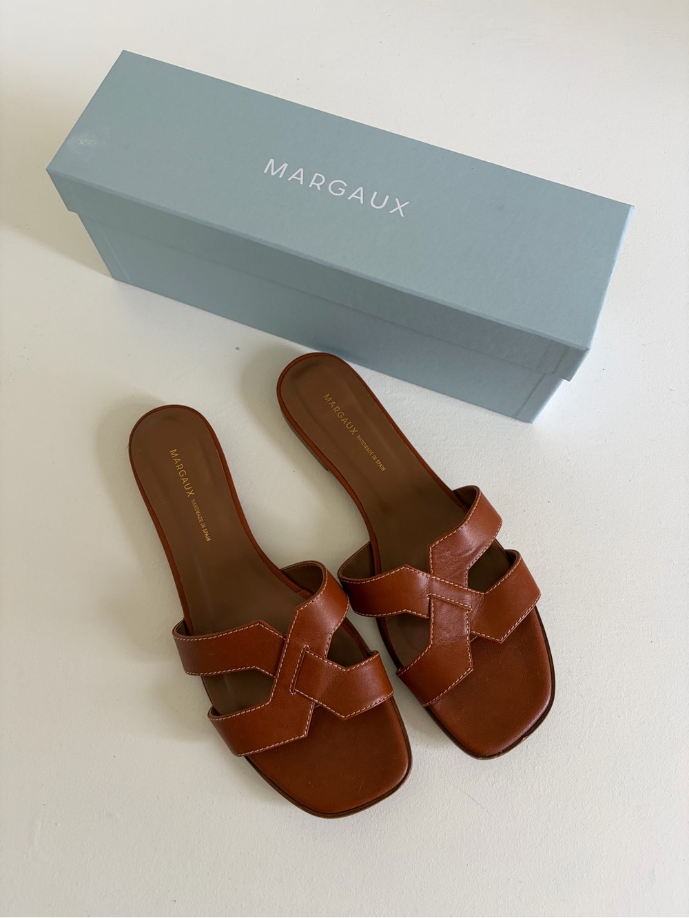 Margaux The MX Sandal - Saddle Calf Size: 41 (US 10) / Medium
